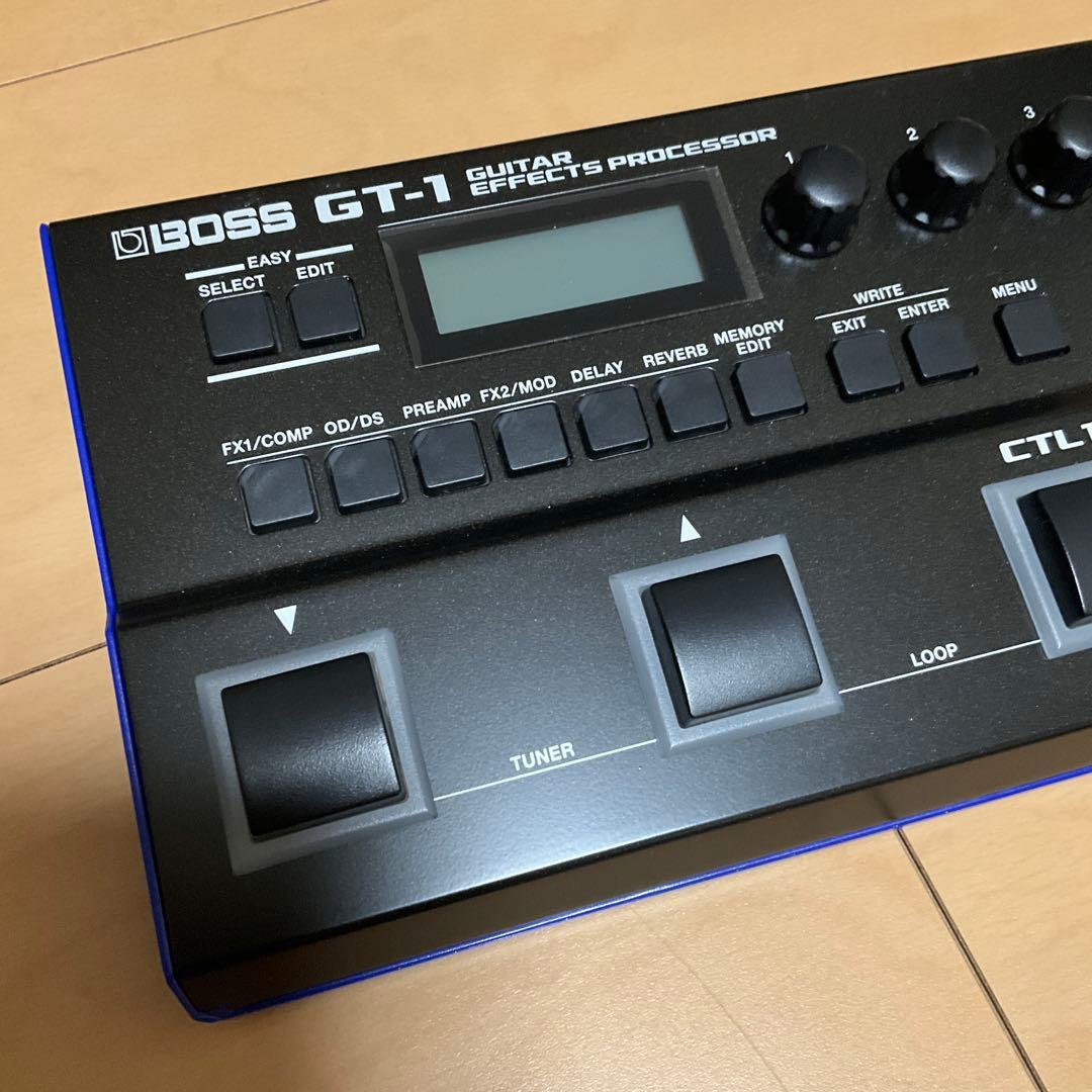 BOSS GT-1 GUITAR EFFECTS PROCESSOR 教科書付属