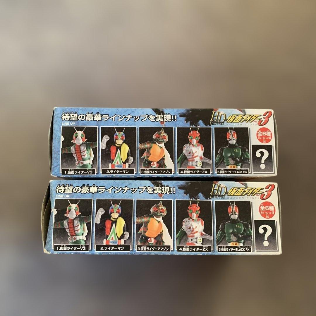 【未開封品】HD 仮面ライダー3 フィギュア 全6種