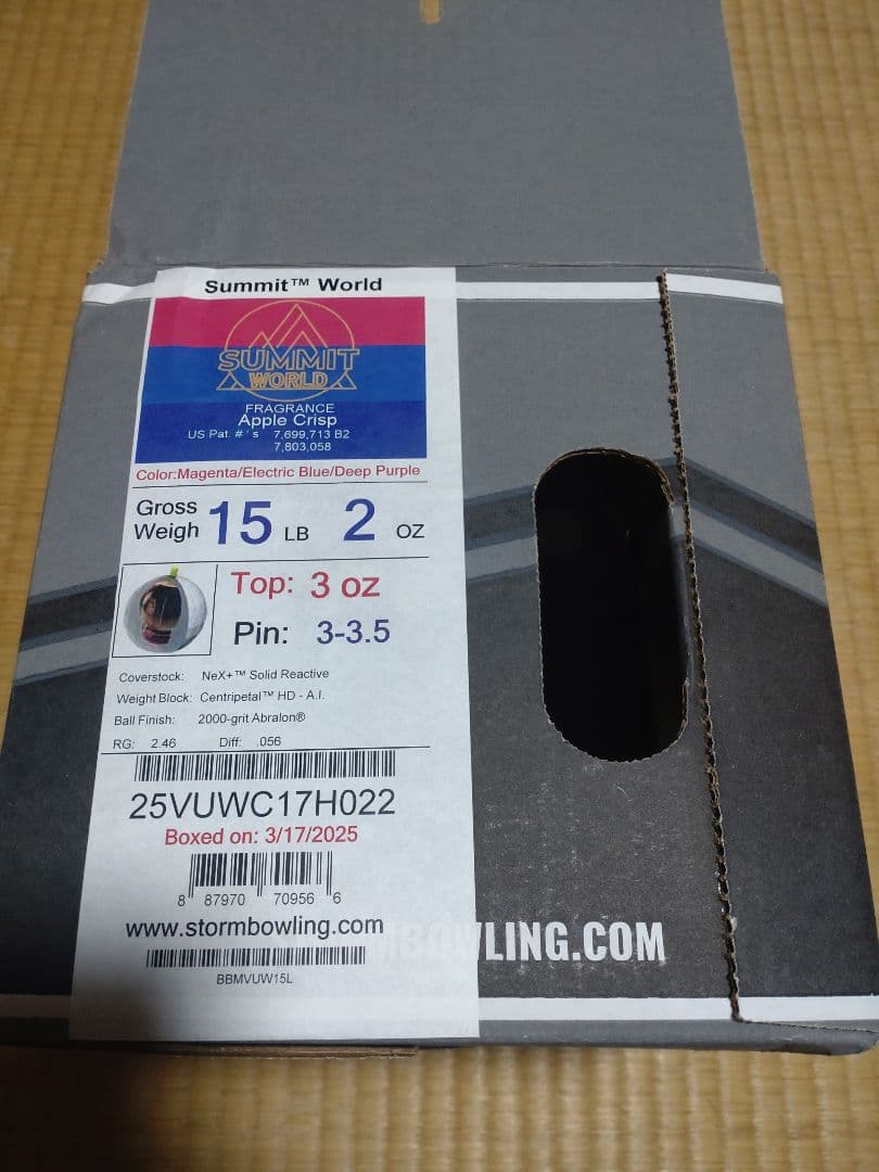 ボール SUMMIT WORLD 15P