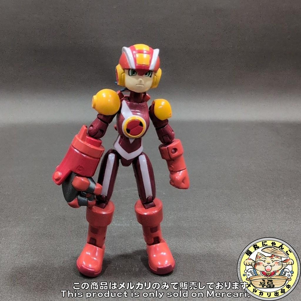 ロックマンエグゼ ロッキンアクション ヒートガッツスタイル フィギュア バンダイ
