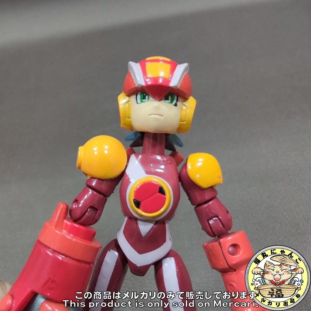 ロックマンエグゼ ロッキンアクション ヒートガッツスタイル フィギュア バンダイ