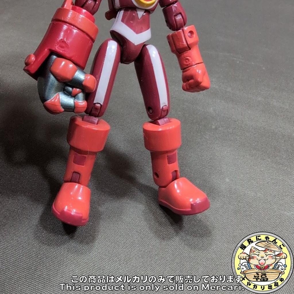 ロックマンエグゼ ロッキンアクション ヒートガッツスタイル フィギュア バンダイ