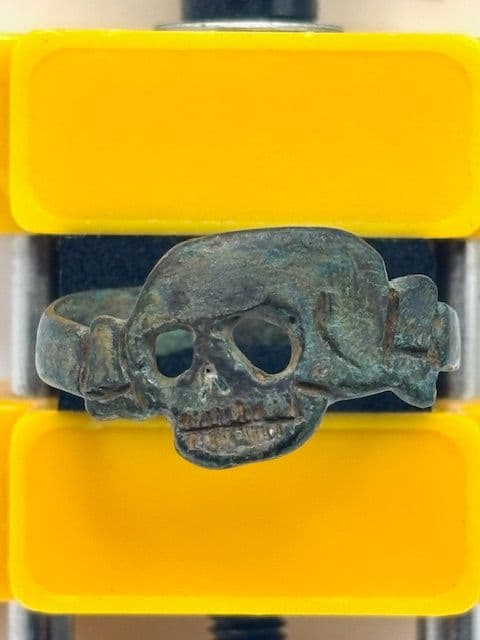 1914’s★ ドイツ帝国陸軍 ★初期 Skull Ring★部隊支給★ WW1