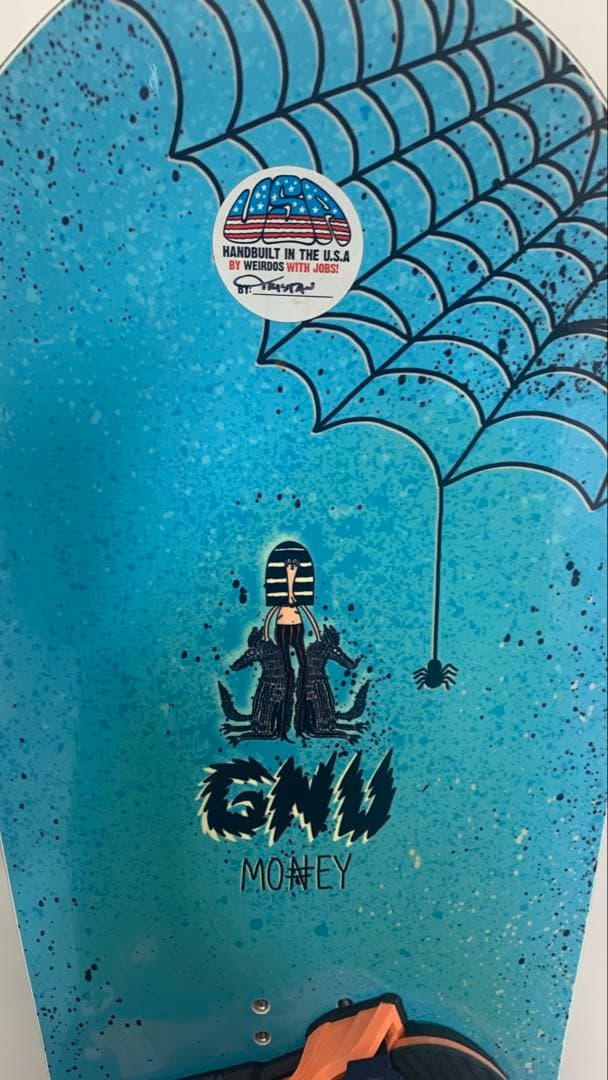 GNU MONEY 148 グヌー マネー スノーボード板
