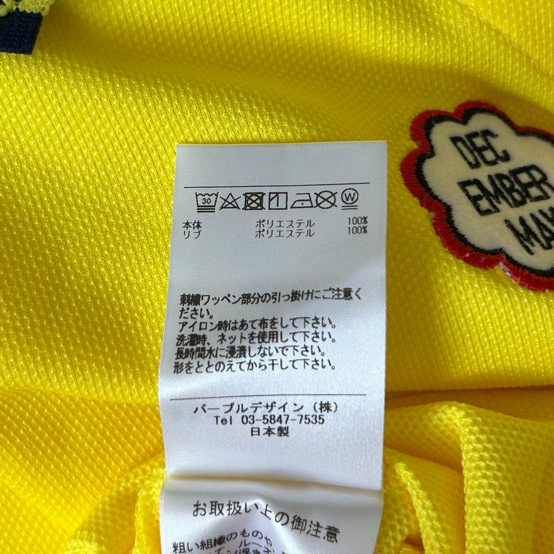 【新品タグ付】DECEMBERMAY ディセンバーメイ 変形襟ポロシャツ