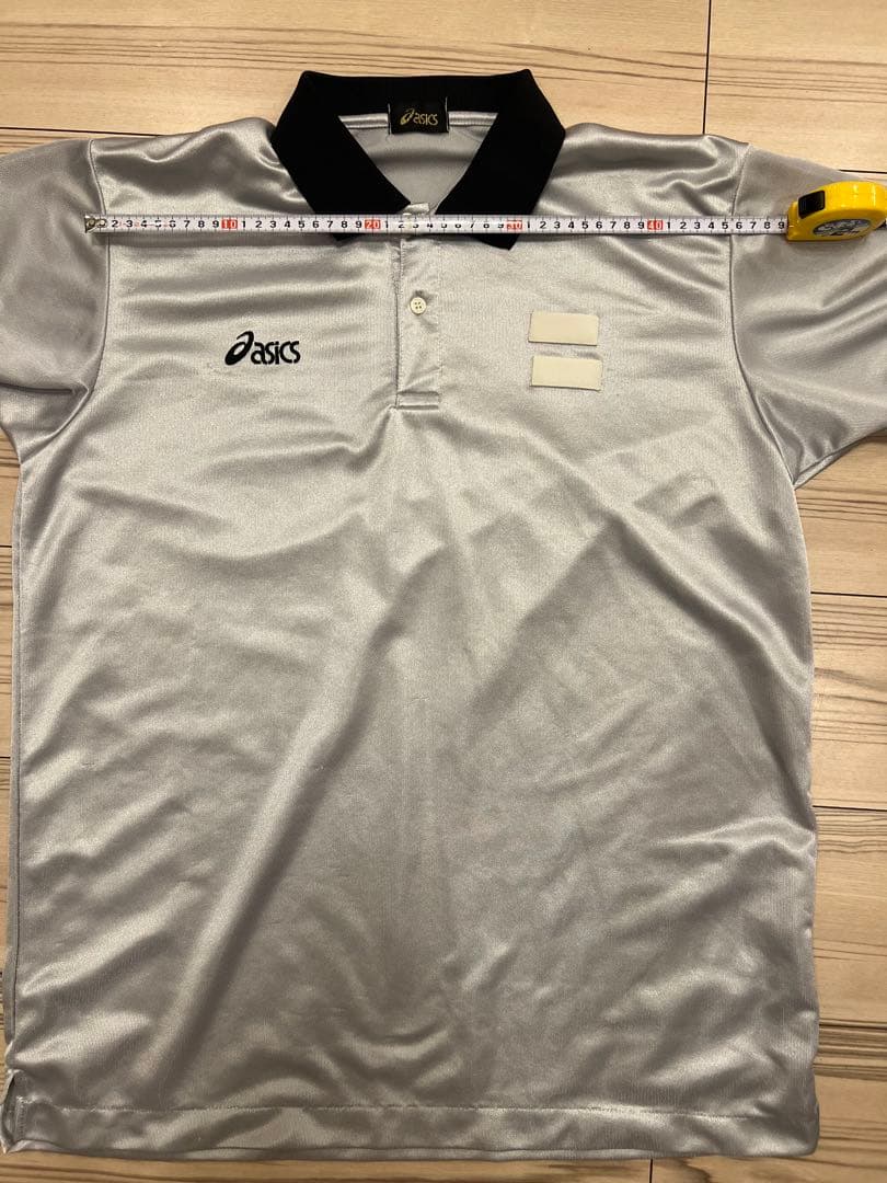 バスケットボール　審判服上下セット　レフリー　asics アシックス