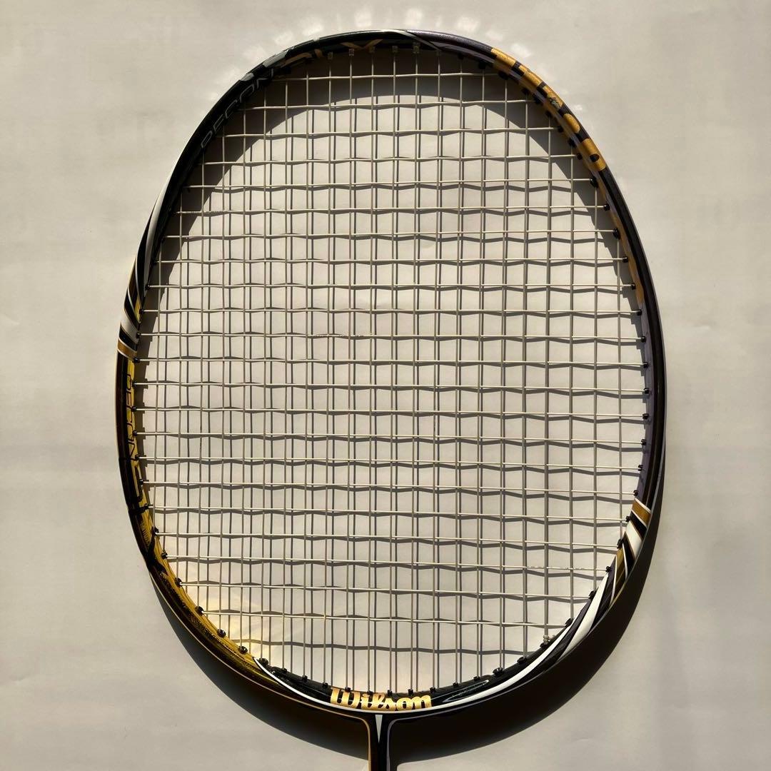 Wilsonバドミントンラケット RECON BLXブラック/ゴールド