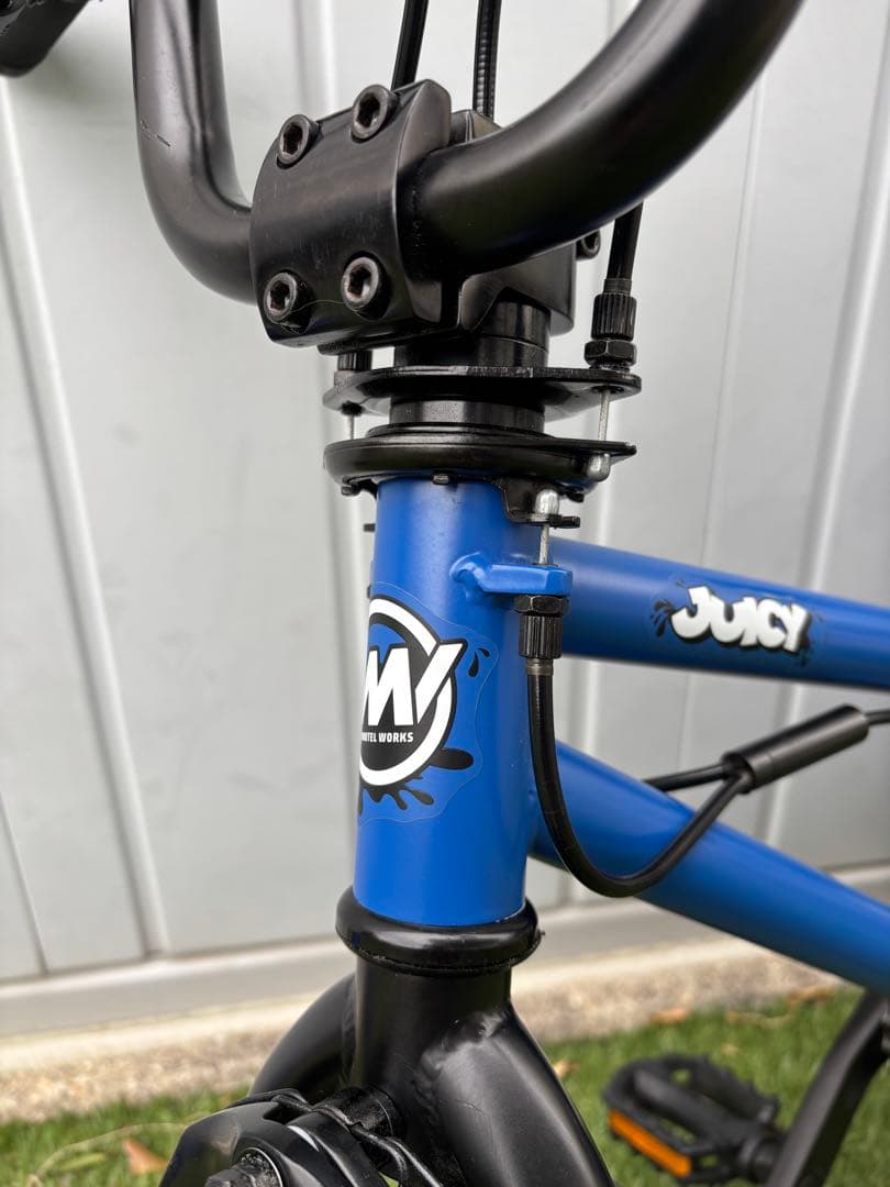 BMX モーテルワークス　JUICY 青　14インチ　子供　キッズ　ジュニア