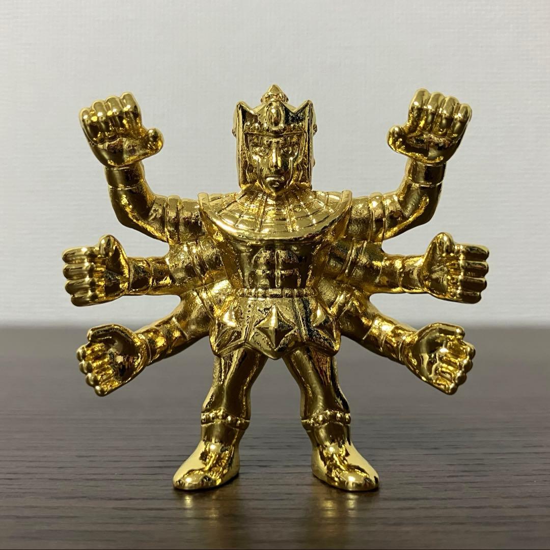 キン肉マン ダイキャストキンケシ 金メッキver 悪魔将軍 アシュラマン 初版