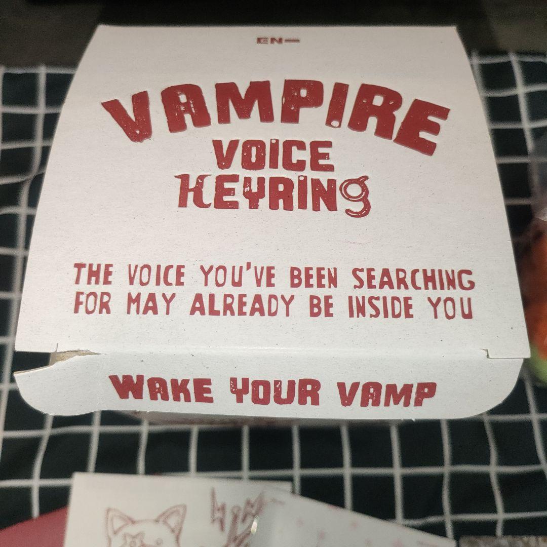 ENHYPEN ニキ VANISH Vampire Voice Keyring