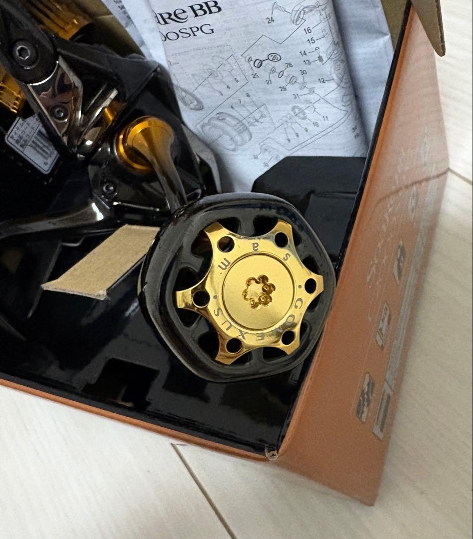 スピニングリール　ソアレBB C2000SSPG PE付　ゴメクサスハンドルノブ
