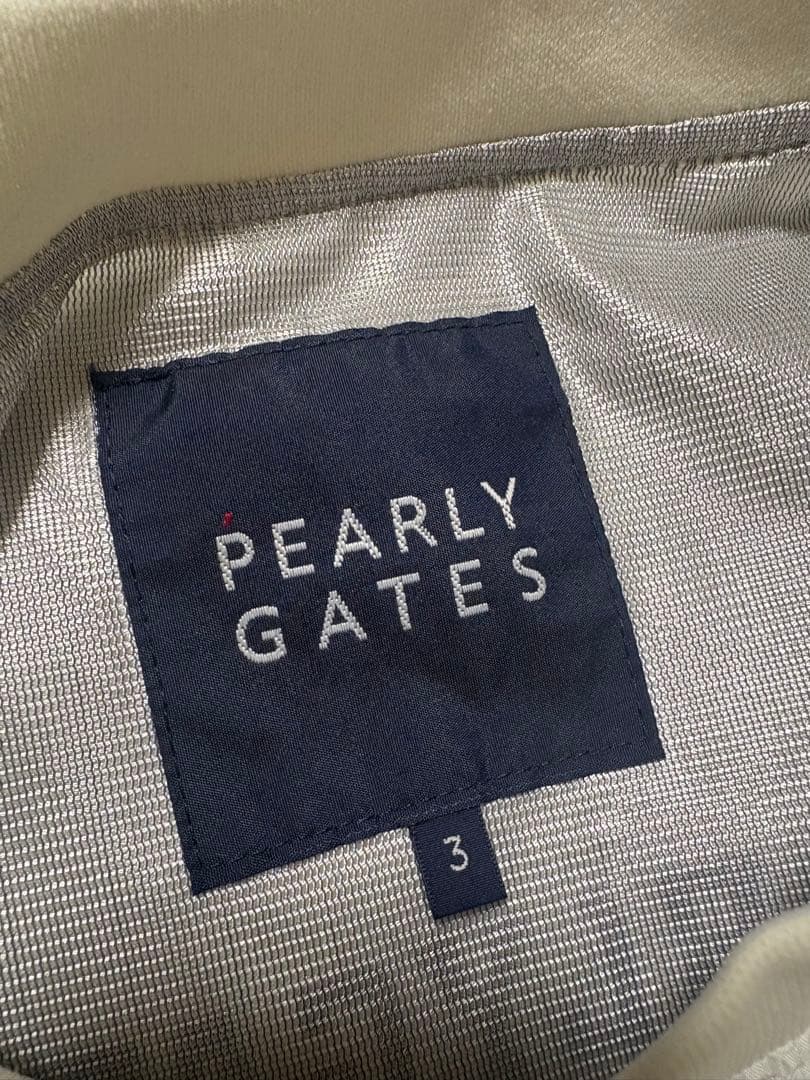 【美品】PEARLY GATES パーリーゲイツ ホワイト スニード サイズ3