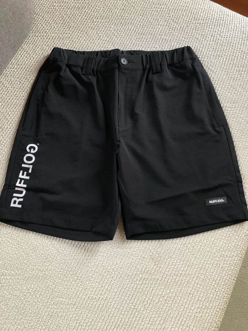 RUFFLOG NYLON STRETCH SHORTS BLACK サイズXL