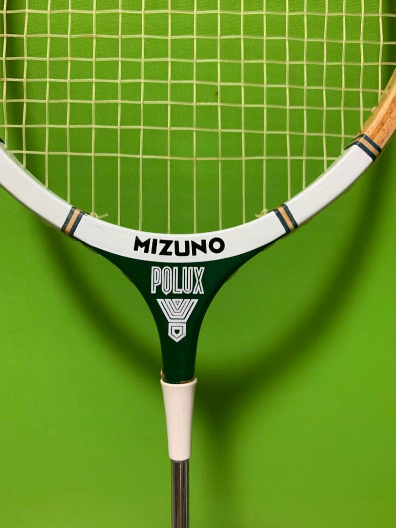 ミズノ　木製ラケット　POLUX バドミントン　ラケット　Mizuno
