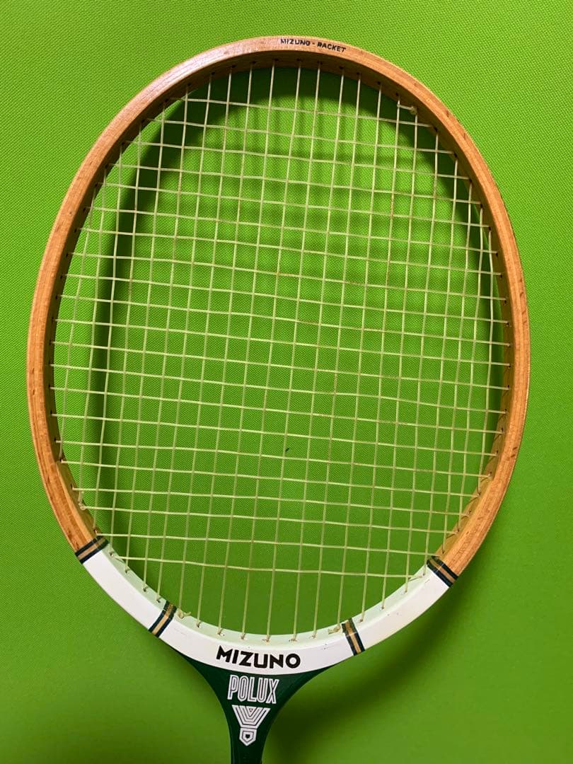 ミズノ　木製ラケット　POLUX バドミントン　ラケット　Mizuno