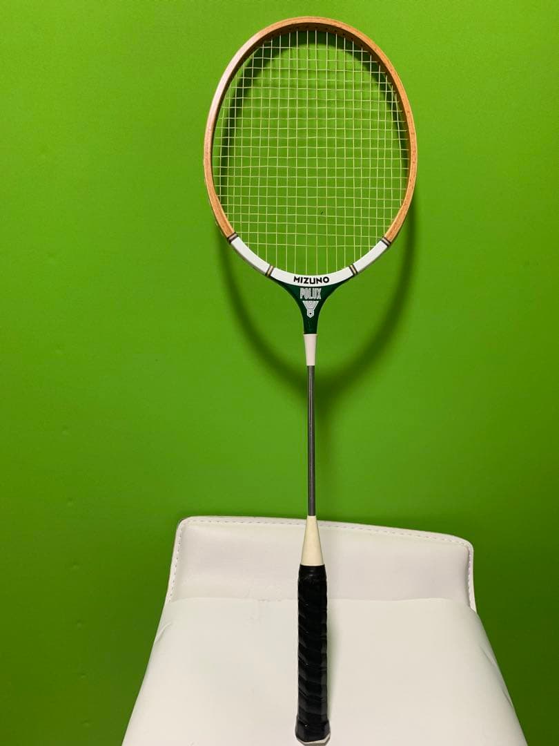 ミズノ　木製ラケット　POLUX バドミントン　ラケット　Mizuno