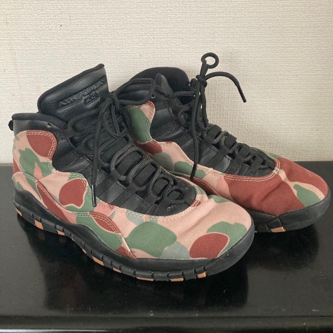 エアジョーダ10 レトロ　カモ Air Jordan