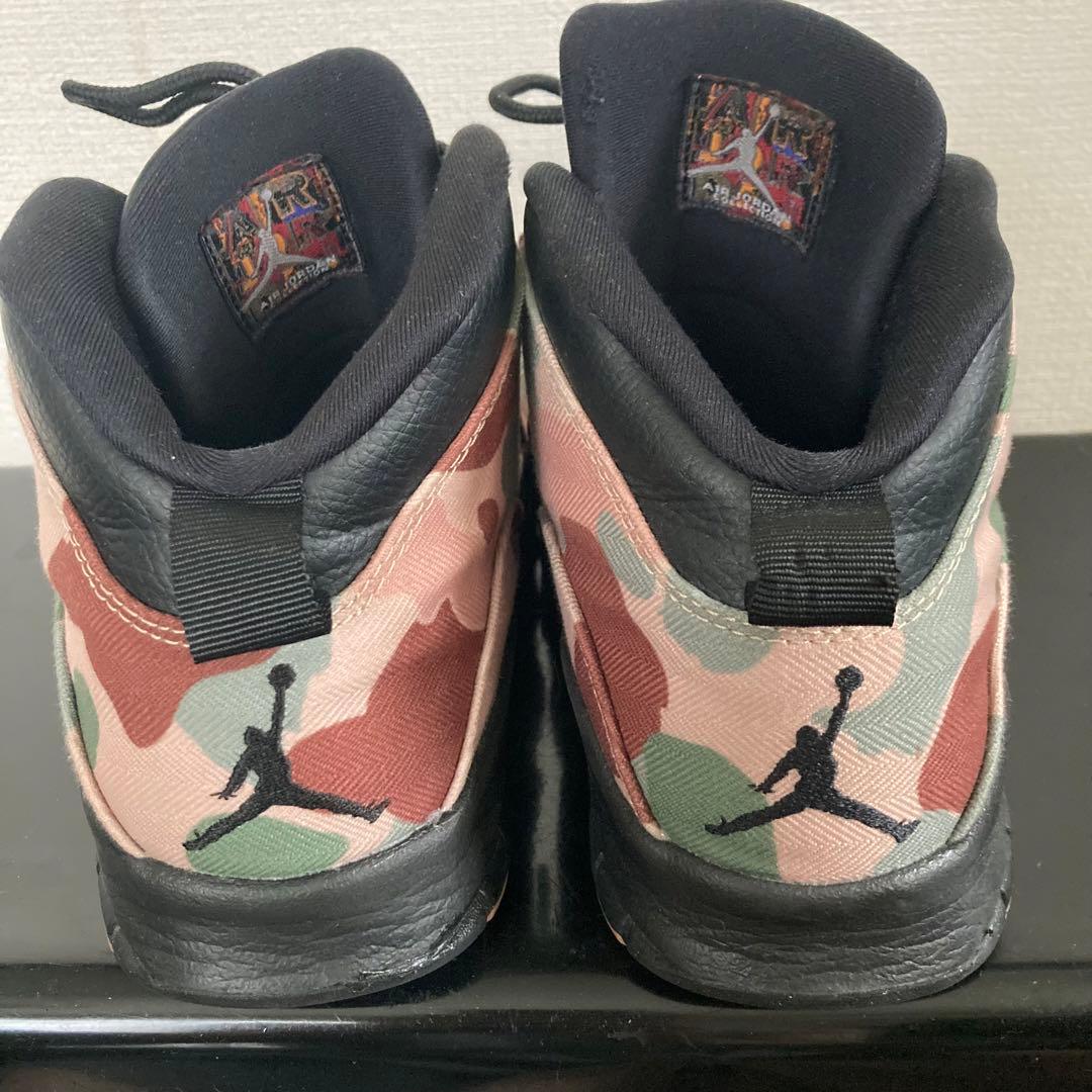 エアジョーダ10 レトロ　カモ Air Jordan