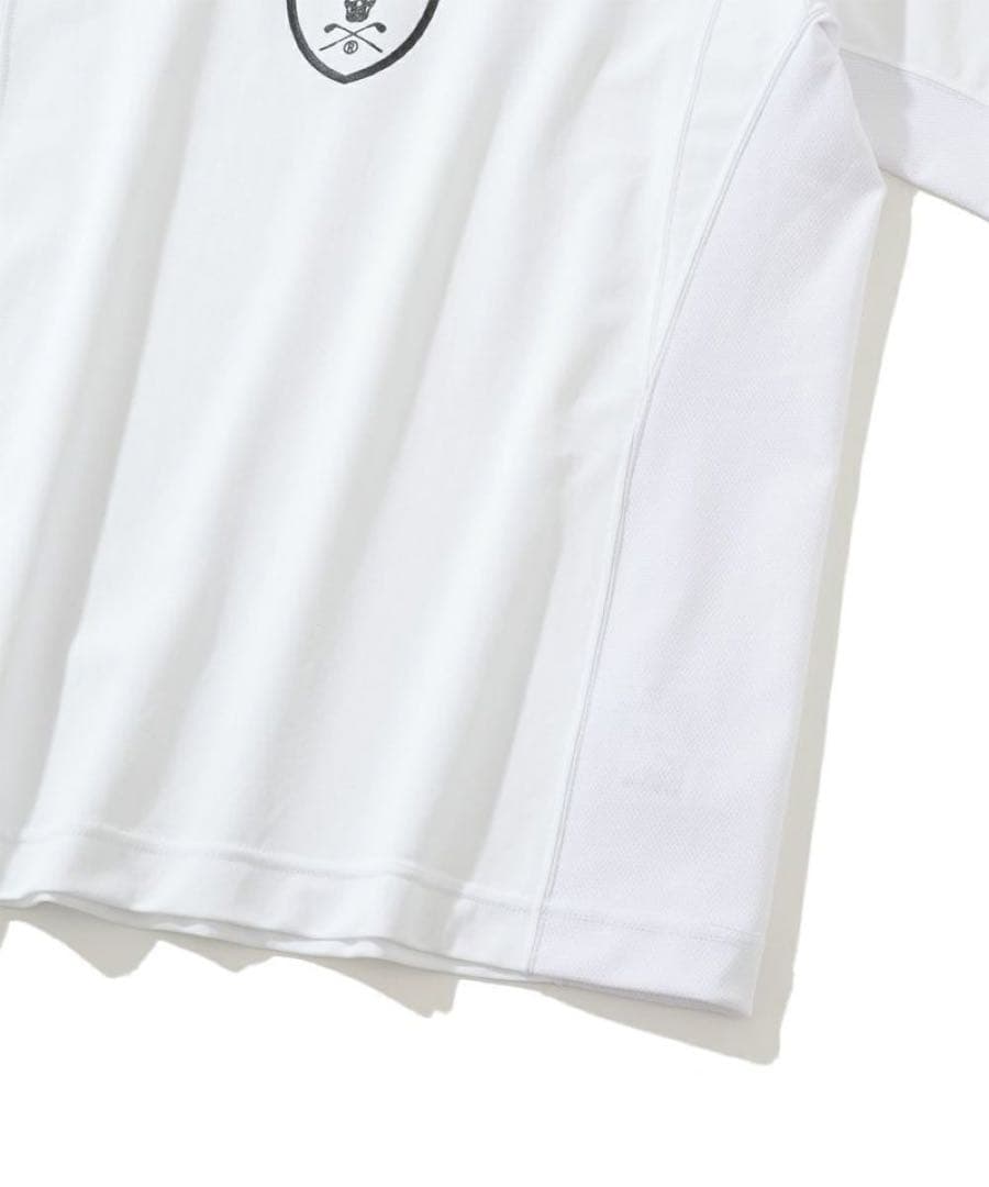 【新品未使用】マークアンドロナ　半袖　モックネックシャツ　50 XL