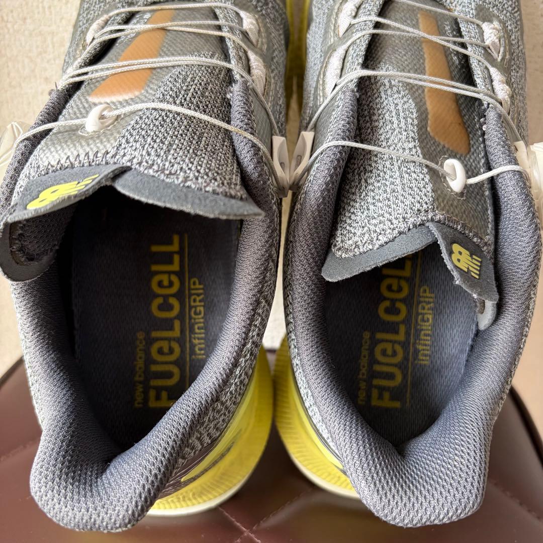 new balance シューズ BOA Fuelcell 春夏ゴルフ 小さめ