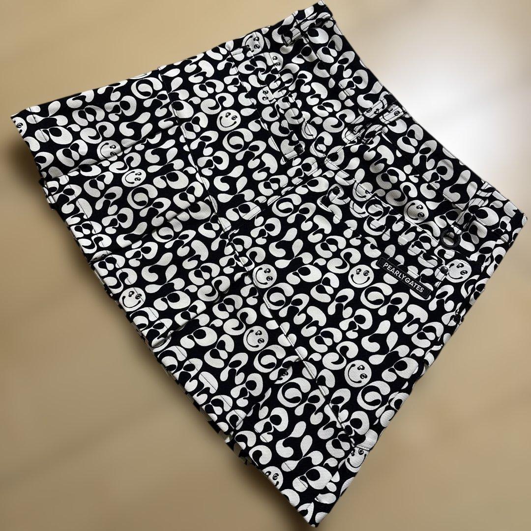 パーリーゲイツ　ゴルフ　ストレッチ　プリーツスカート　0 定価¥31,900