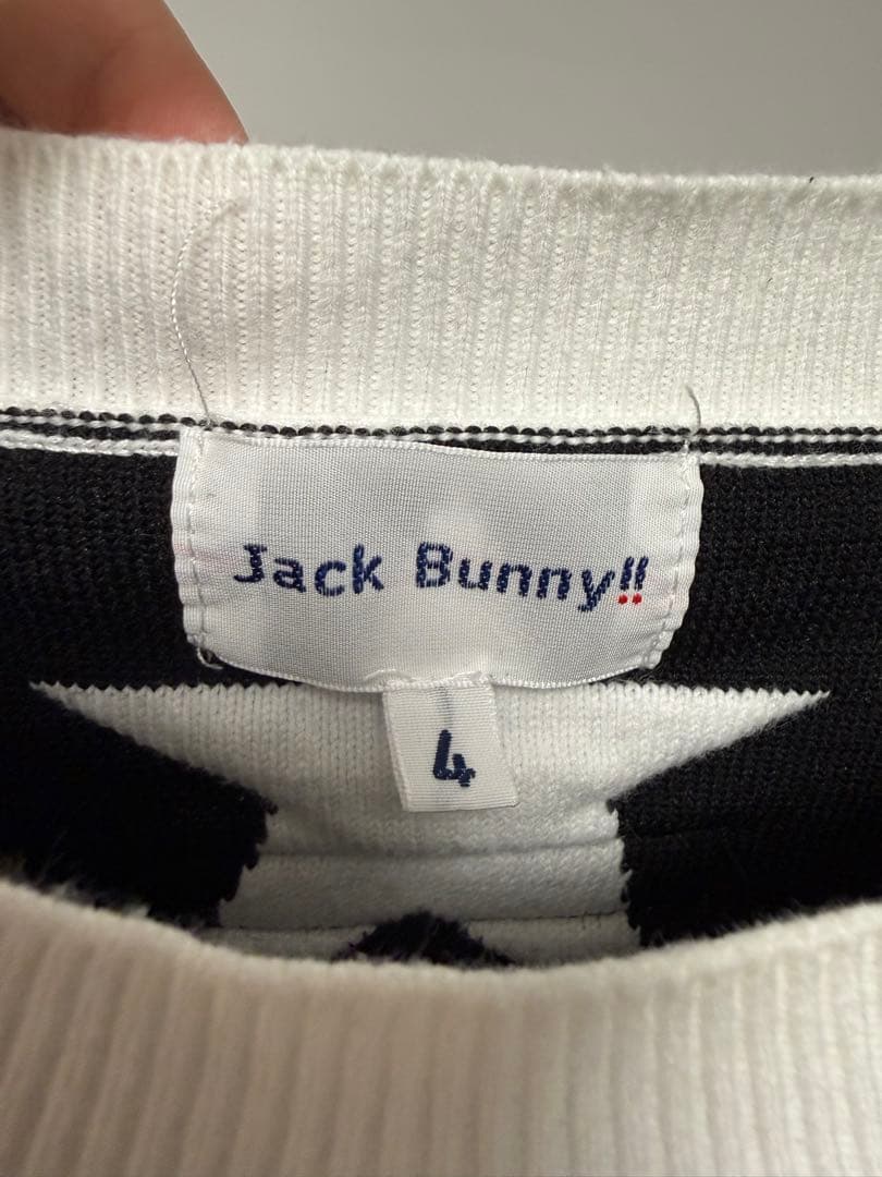 Jack Bunny!! 星柄セーター サイズ4
