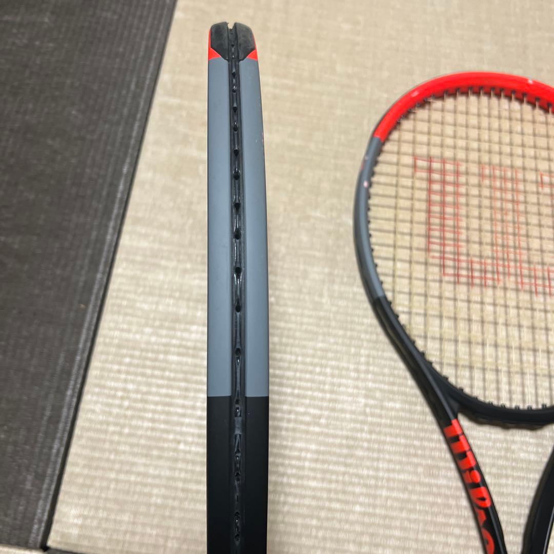 Wilson CLASH 100 TOUR ラケット2本とケース