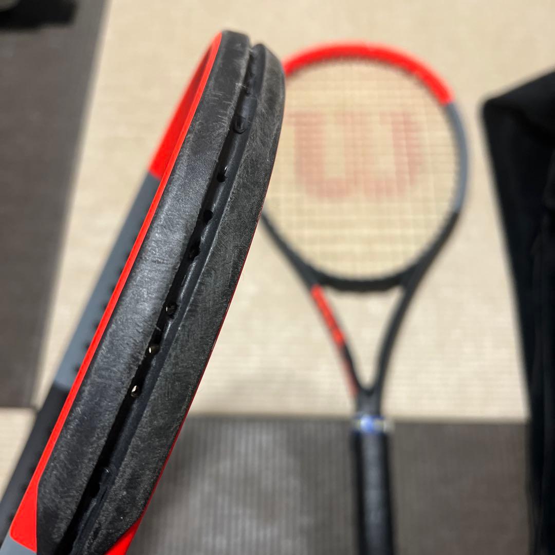 Wilson CLASH 100 TOUR ラケット2本とケース