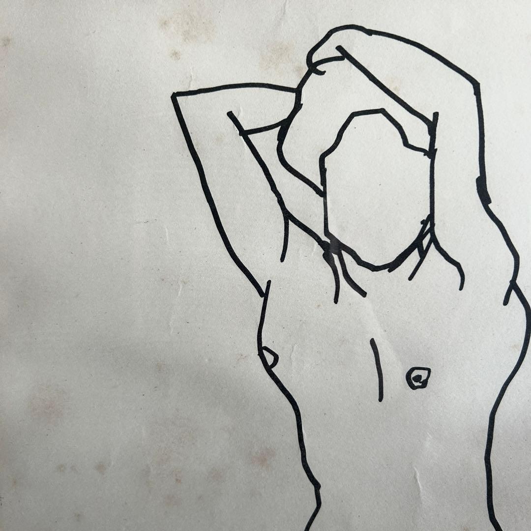 熊谷榧　リトグラフ　人物画　女性画　作者サイン入り　額付き　26.3.5-1