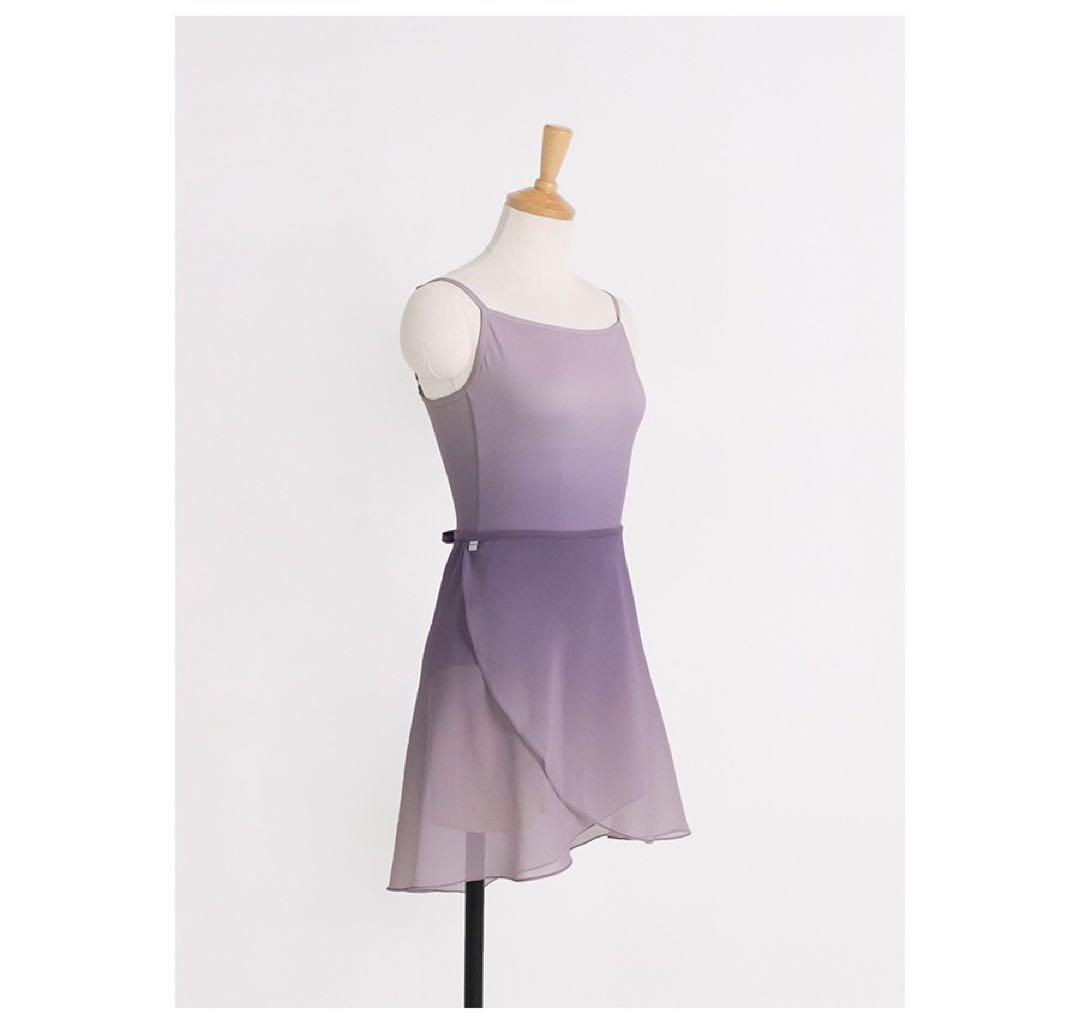 BYPLIE バイプリエ バレエスカート Ombre Lavender Fog