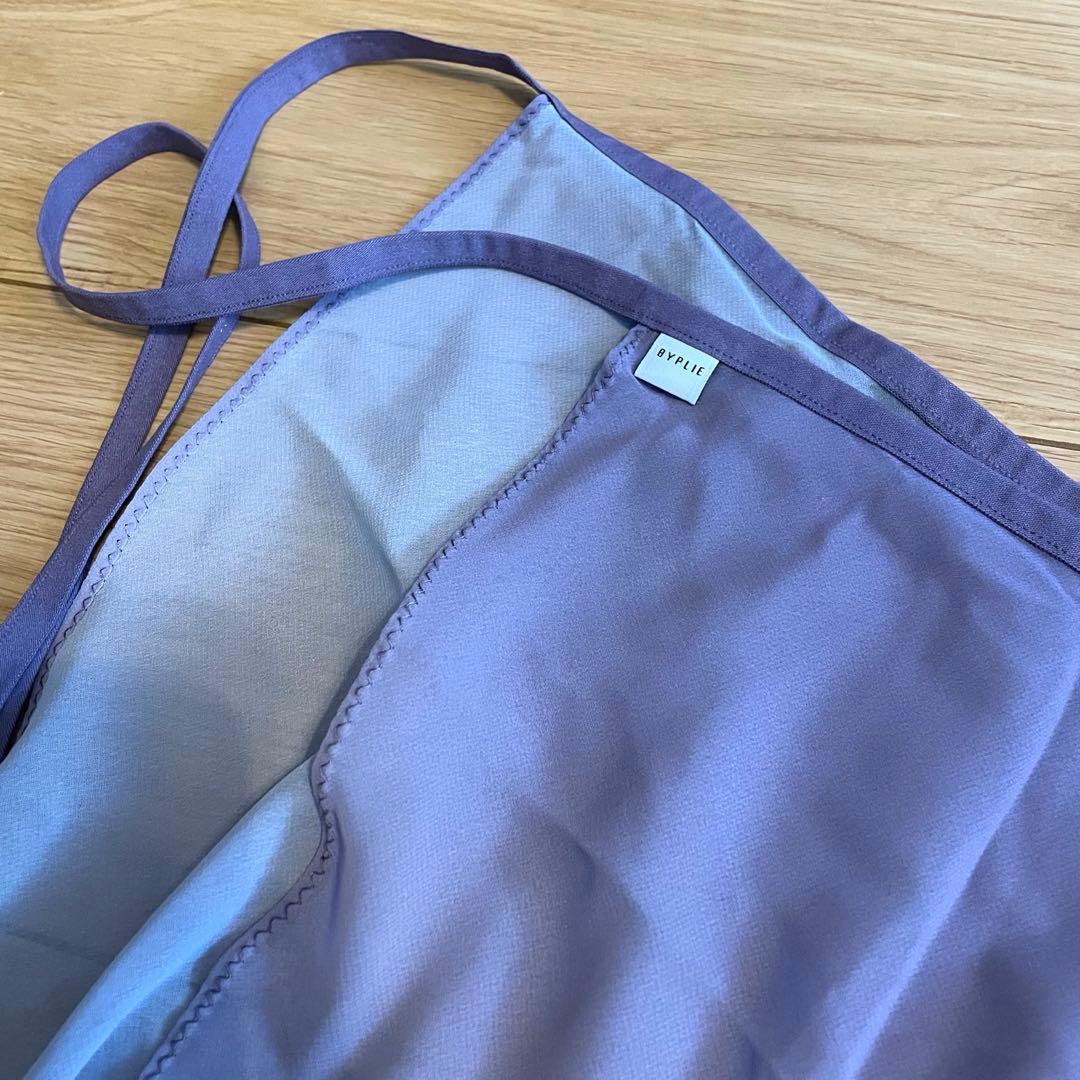 BYPLIE バイプリエ バレエスカート Ombre Lavender Fog