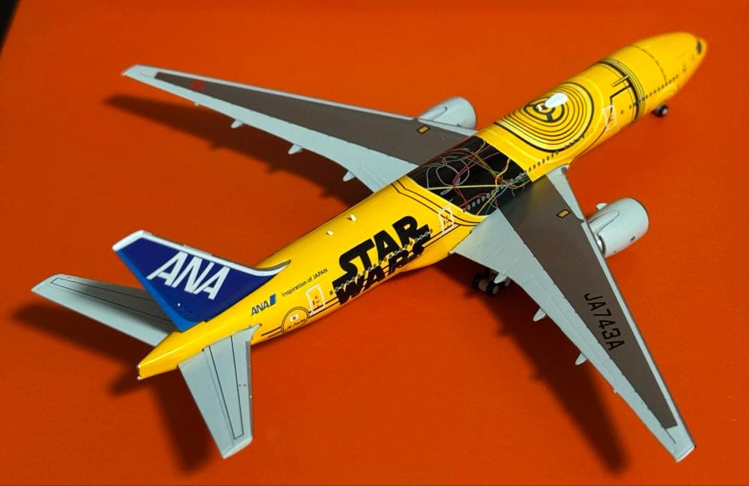 JC ANA C-3PO B777-200ER JA743A 1/400 新品