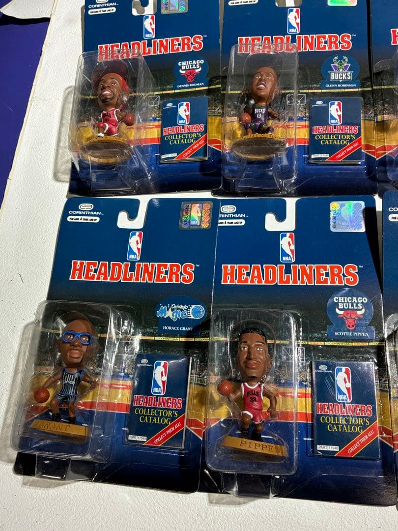未開封 NBA ヘッドライナーズ バスケットボール フィギュア 19点セット