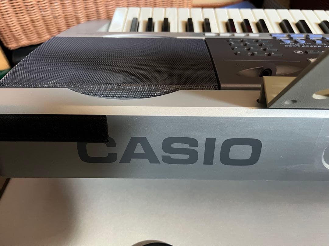 【動作良好 スタンド取説 付】カシオ 電子ピアノ LK-88CD