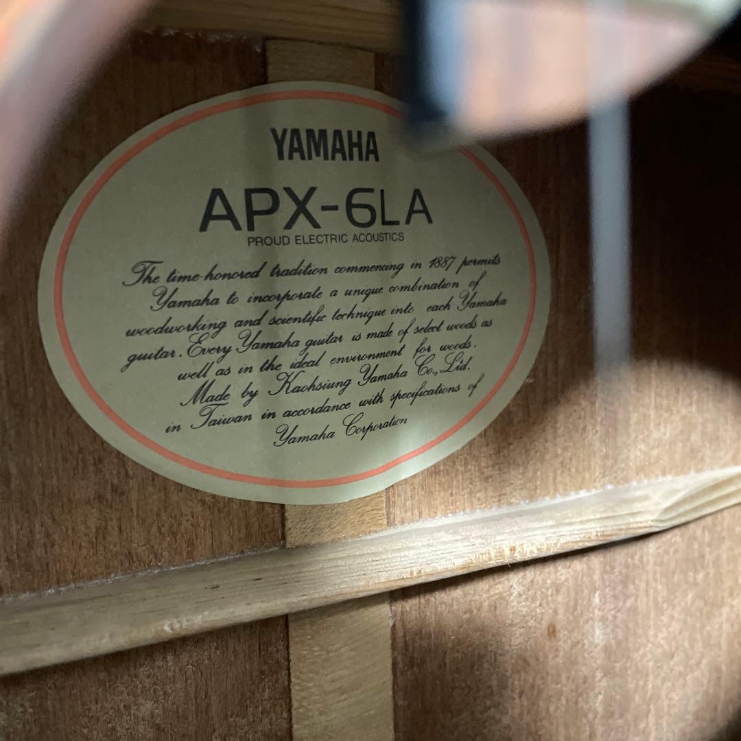Yamaha APX-6LA エレアコ　ギター　レフティ　ジャンク状態