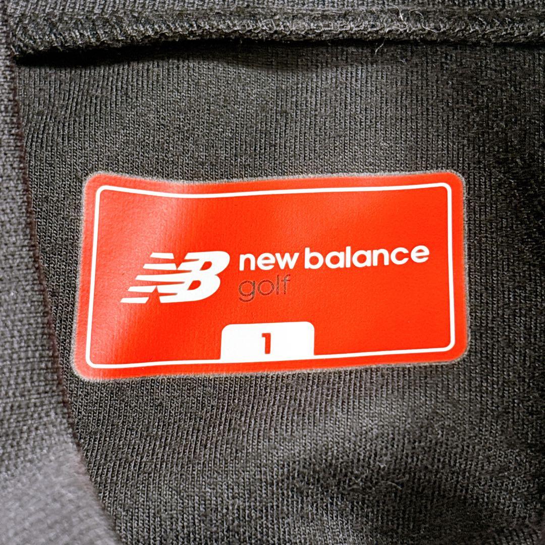 【レディース1⭐️美品】ニューバランスゴルフ　長袖モックネック　黒