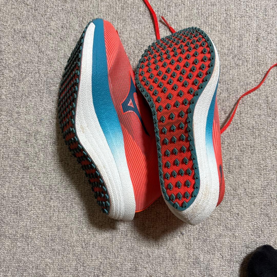 Mizuno Wave Rebellion Pro レッド/ブルー26.5