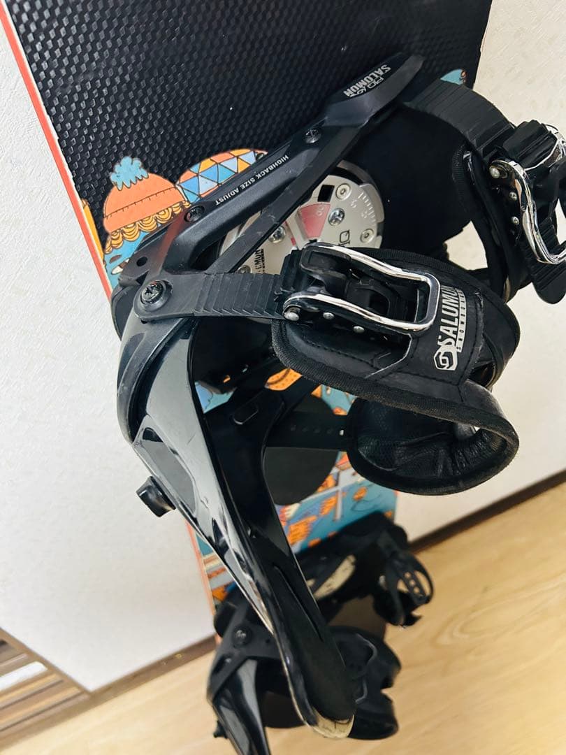 SALOMON サロモン スノーボード 140cm ビンディング セット