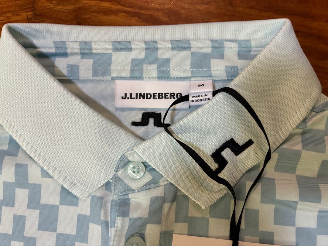 ★新品送料込J.LINDEBERG ゴルフポロシャツ/golf