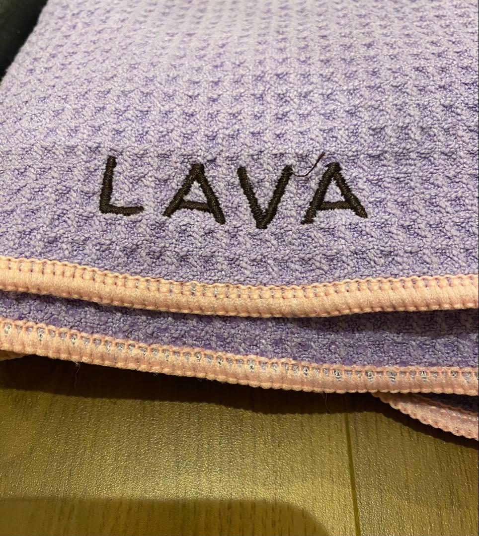 LAVA ヨガマットと滑り止めヨガラグ(マットの収納袋付き)