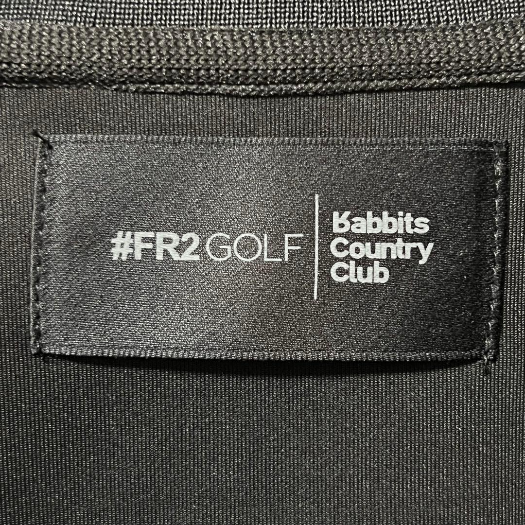 FR2GOLF ブルゾン アウター ゴルフ ブラック 黒 ジャージ パーカー