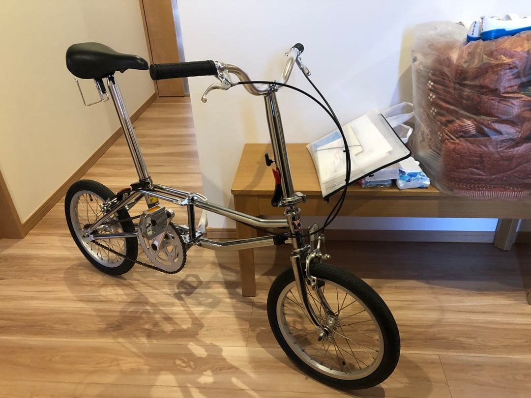 美品　ネオバイク　キラ　16インチ 折りたたみ自転車