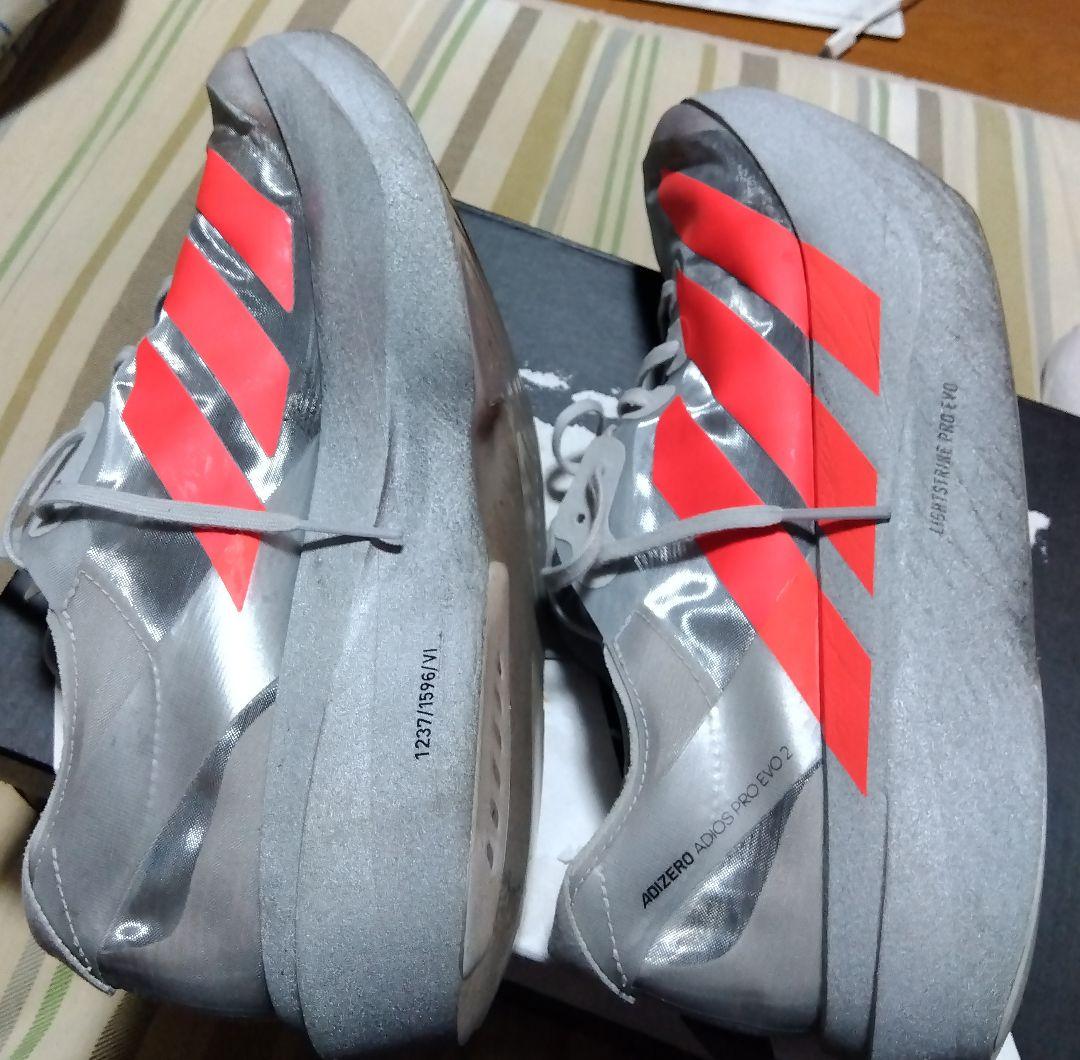 adidas　ADIZERO adios pro EVO2 27.0cm