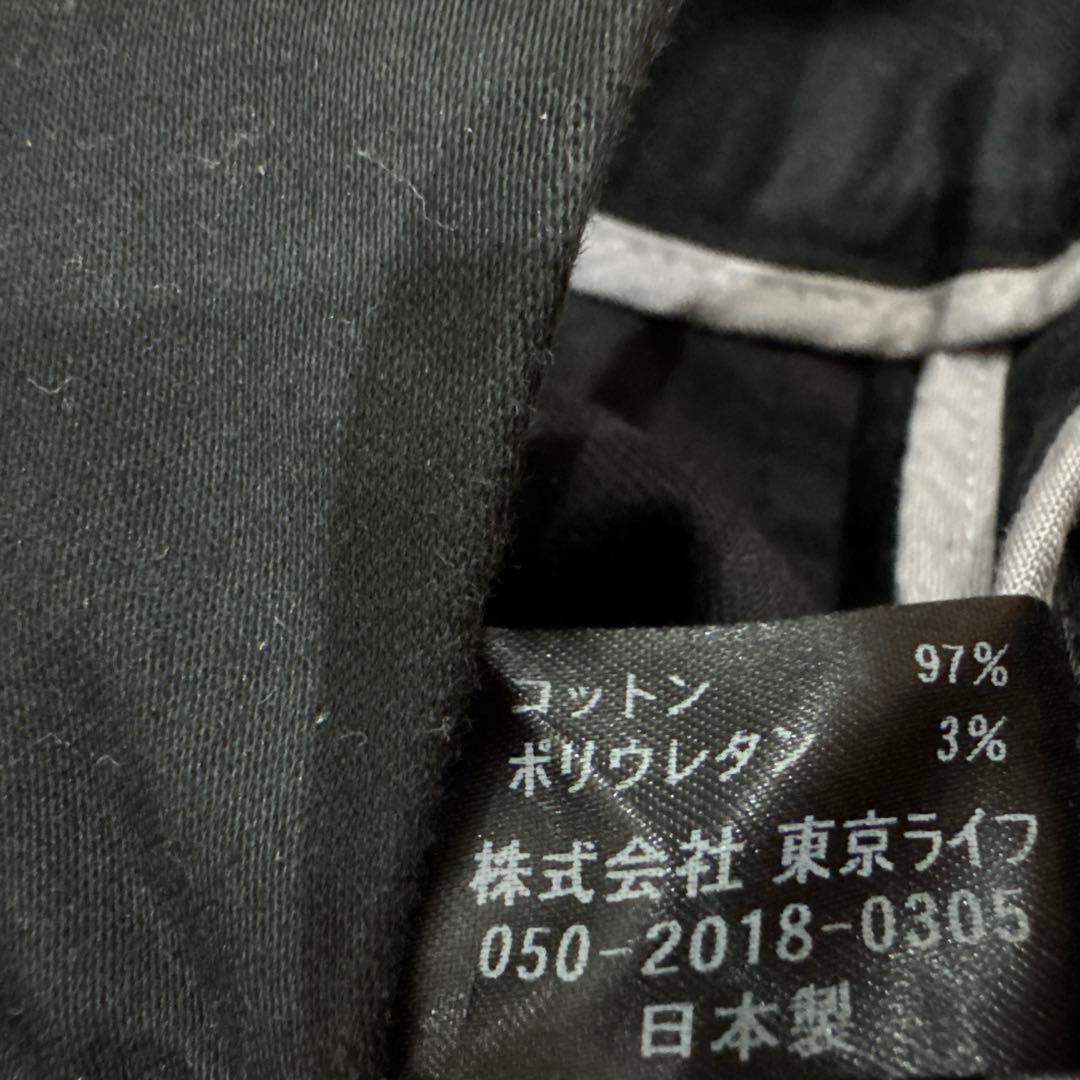 美品 TOKYO WHEELS ストレッチ サイクル パンツ L ブラック 黒