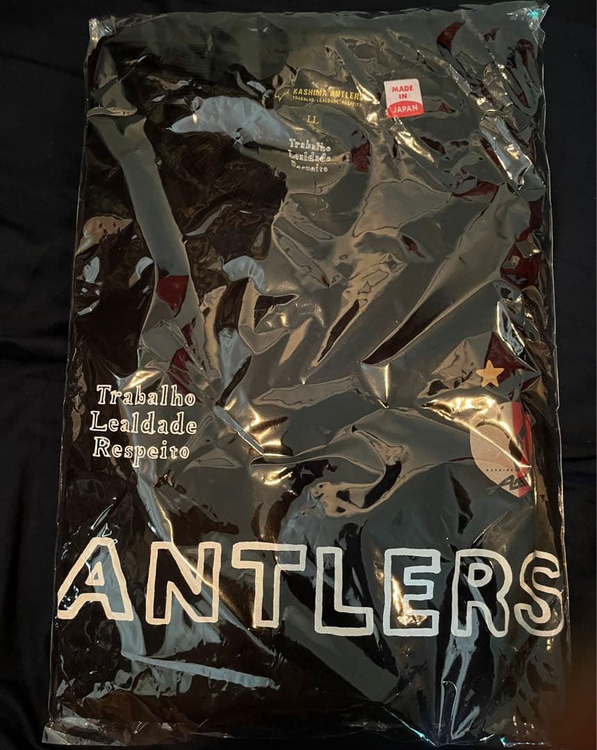 【完売品】NJG×ANTLERS Tシャツ（NAVY）サイズ:LL アントラーズ