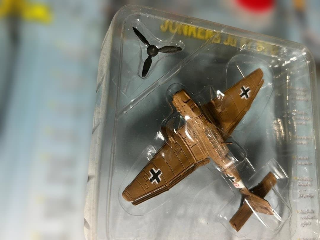 【希少・ノーマルコンプ6種・1/144 欧米向け・新品未開封】ユンカースJu87