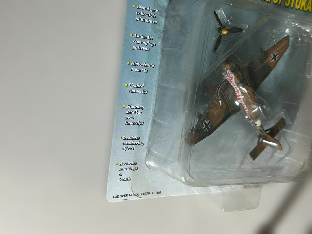【希少・ノーマルコンプ6種・1/144 欧米向け・新品未開封】ユンカースJu87