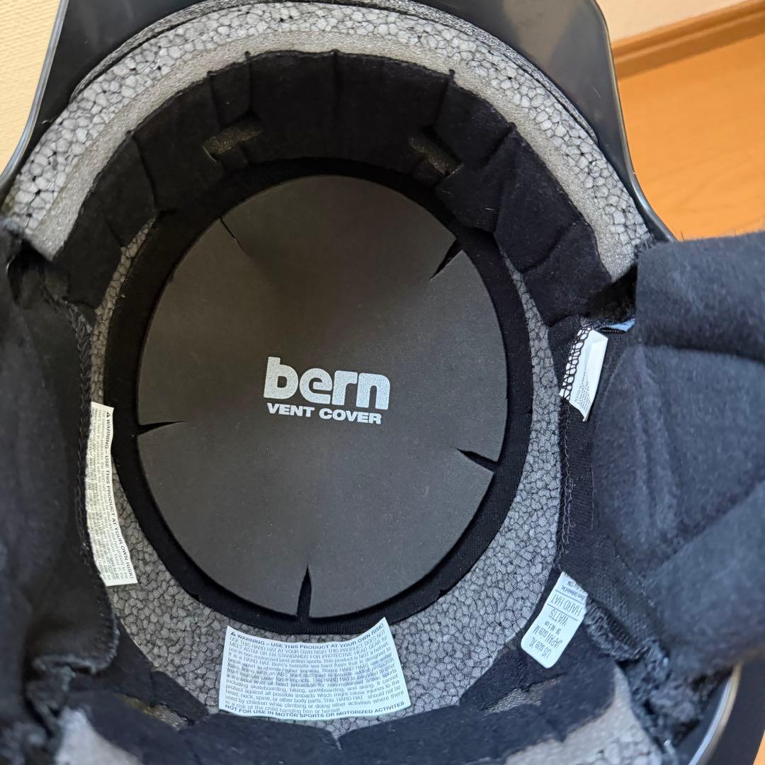 bern WATTS ヘルメット マットブラック　スノーボード　スキー