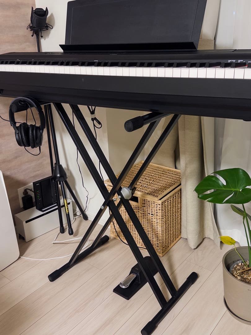 【美品】YAMAHA P-125 ブラック 付属品多数