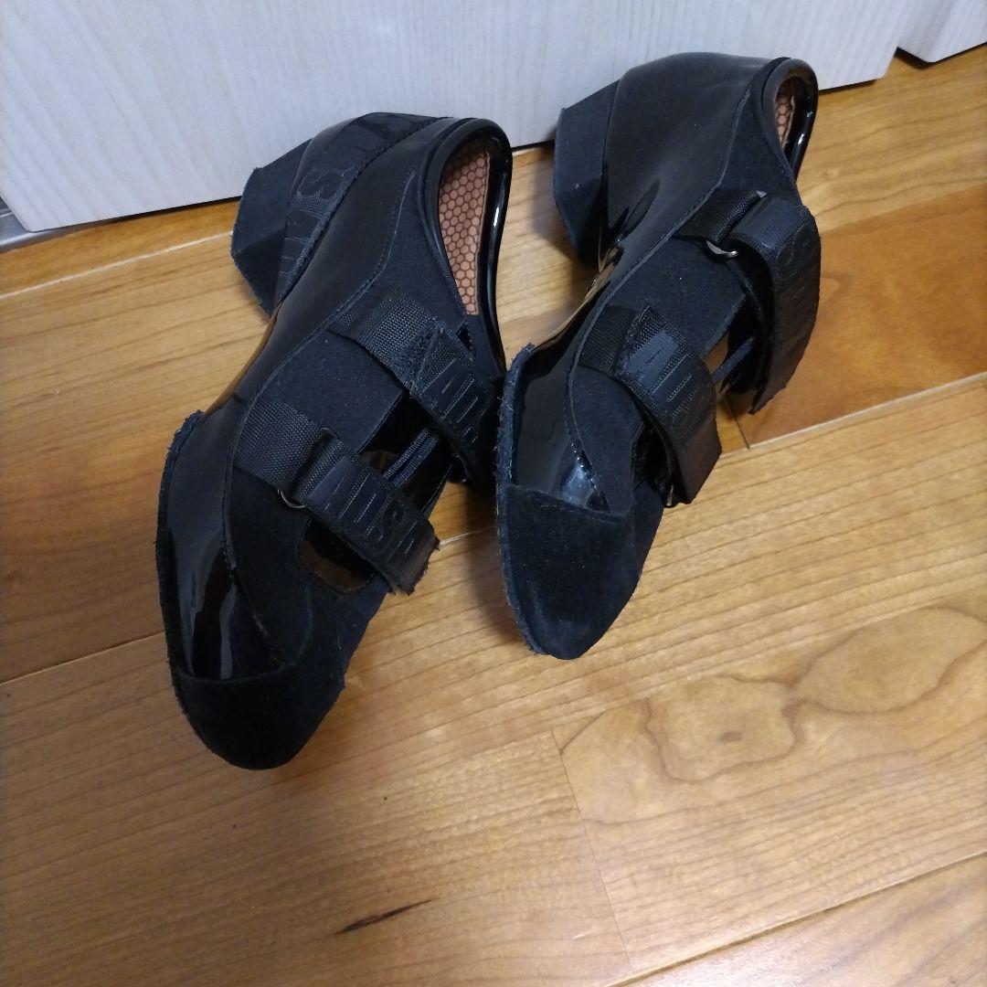 【ADS】社交ダンス用ティーチャーズシューズ 21.5cm2.5ヒール